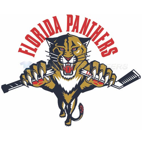 Florida Panthers Iron-on Stickers (Heat Transfers)NO.163